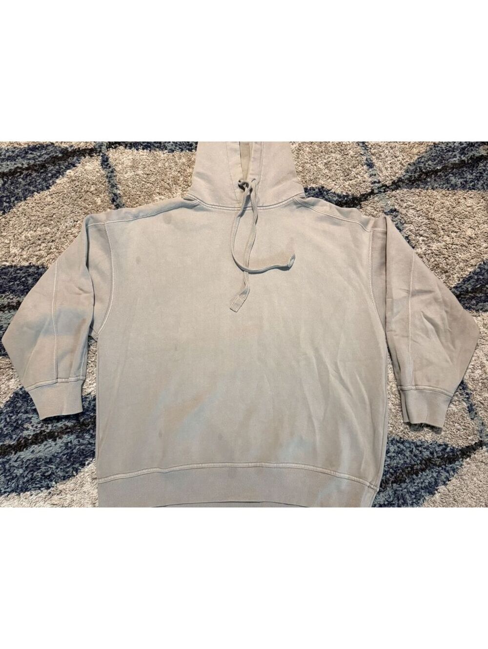 Zara Cropped Oversized Hoodie